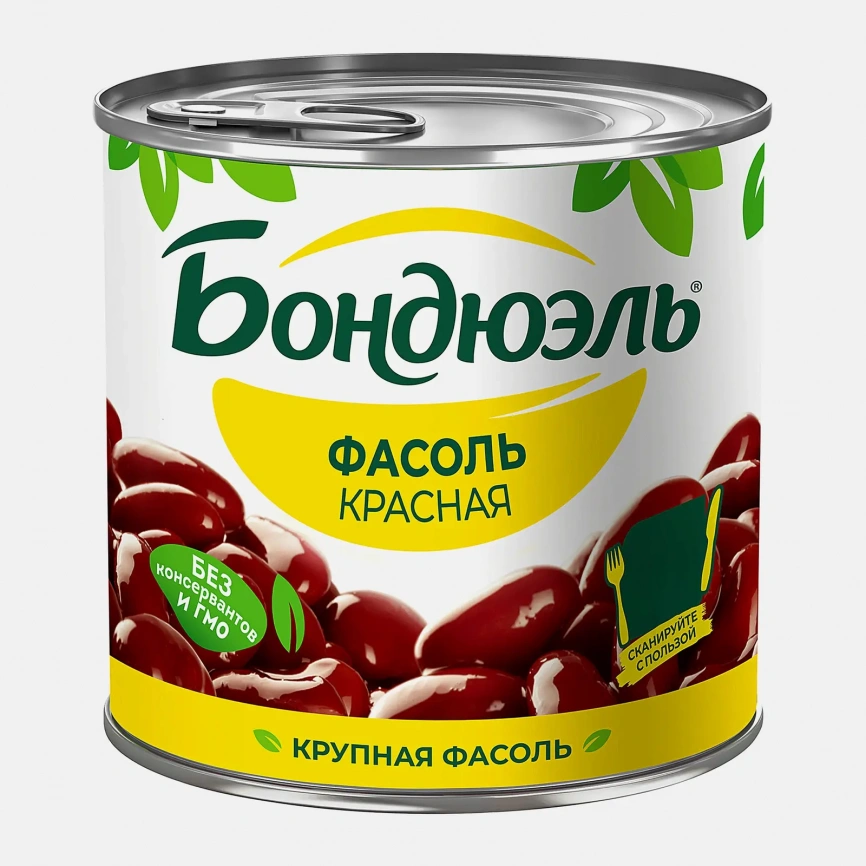 Фасоль Бондюэль красная 400г фото 1